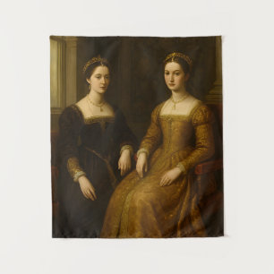 Tenture Le secret de la clé sacrée : Madonna et Ch de la R