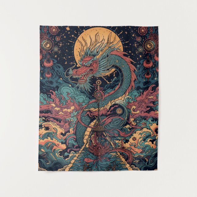 Tenture Le Serpent  (Devant)