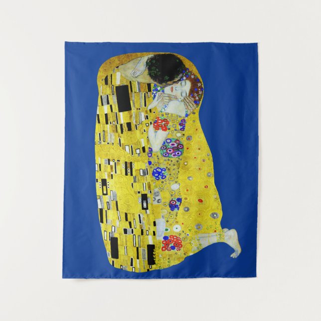 Tenture Le tableau Kiss de Gustav Klimt (Devant)