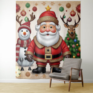 Tenture "Le traîneau du Père Noël"
