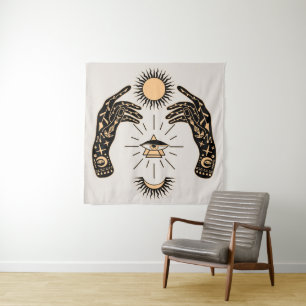 Tenture Lecteur de palme Fortune