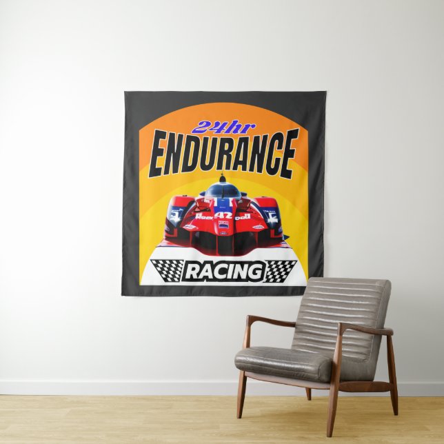 Tenture Légendes de vitesse : 24h Endurance Racer (En situation)