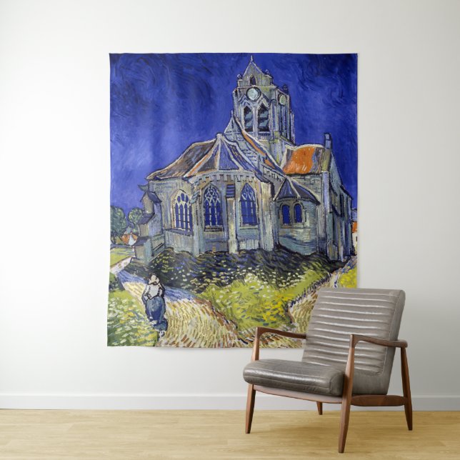 Tenture L'église d'Auvers, Van Gogh (En situation)