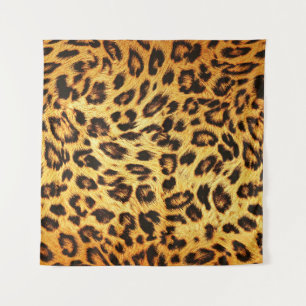 Tenture Leopard tendance : Motif de design de peau.