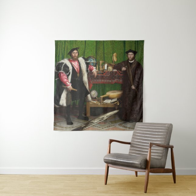 Tenture Les Ambassadeurs, Holbein the Younger (En situation (horizontale))
