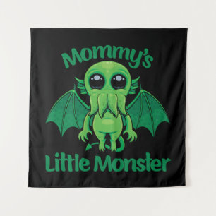 Tenture Les boudins de cthulhu du petit monstre de maman