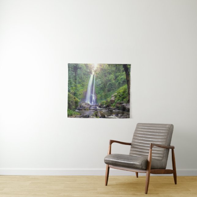 Tenture Les cascades | Bali, Indonésie (En situation (horizontale))