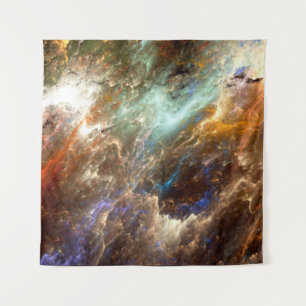 Tenture Les couleurs de la série, Peinture fantaisie. Arri