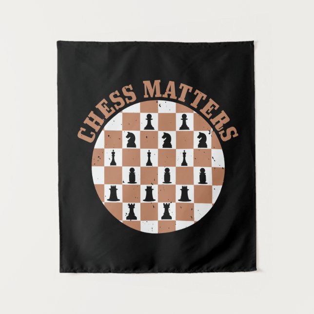 Tenture Les échecs (Devant)