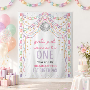 Tenture Les filles veulent juste être une fête d'anniversa