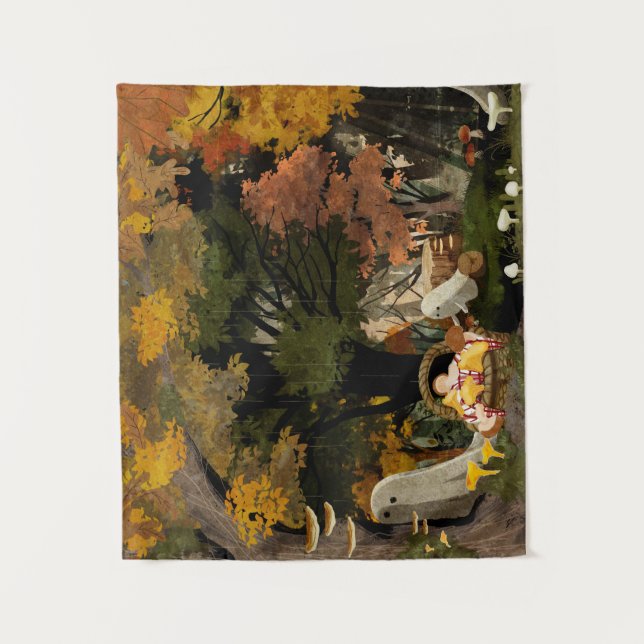 Tenture Les fourmis de champignons (Devant)