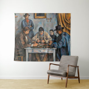 Tenture Les Joueurs de cartes Paul Cezanne