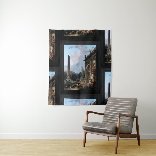 Tenture Les ministres errants par Hubert Robert (En situation)