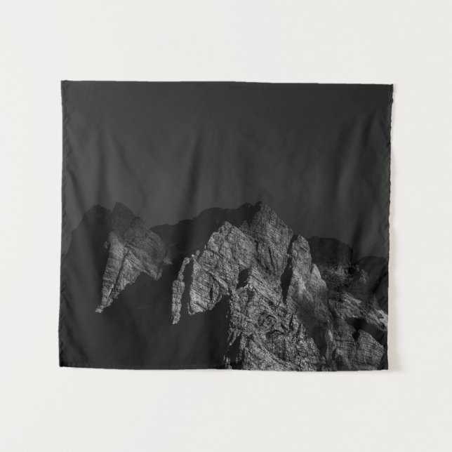 Tenture Les montagnes ensoleillées (Devant (Horizontal))