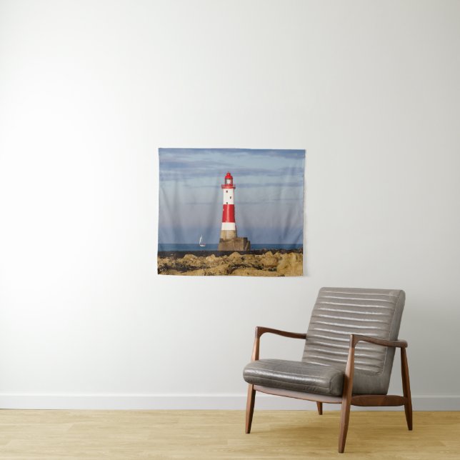 Tenture Les phares | Beachy Head Lighthouse England (En situation (horizontale))