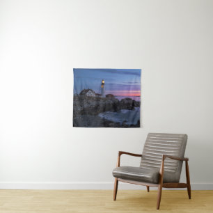 Tenture Les phares   Phare du Cap Elizabeth Maine