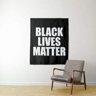 Tenture Les vies noires comptent