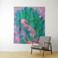 L'esprit des arbres Dryad Green Feuilles L'art du 