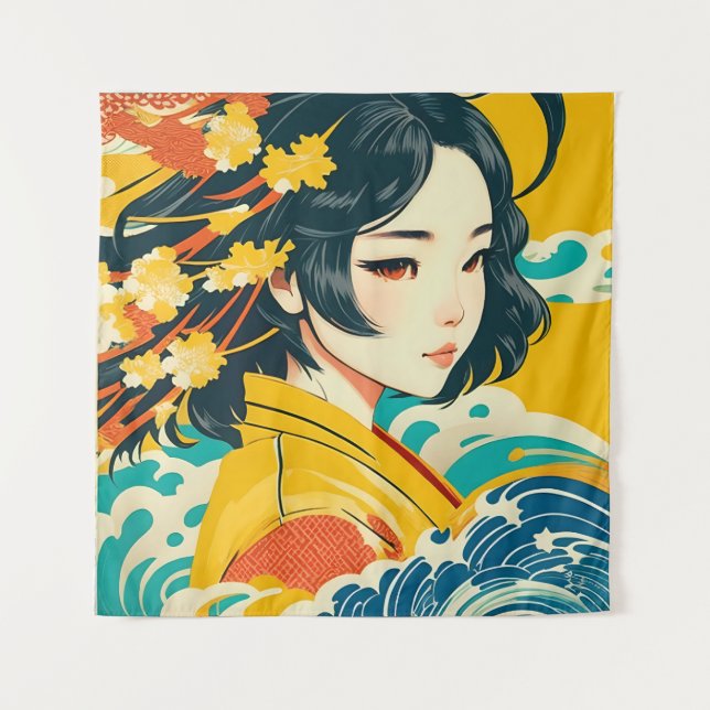 Tenture L'esprit du Vietnam (Devant)