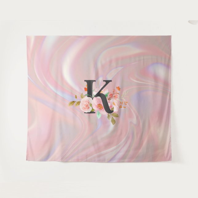 Tenture Lettre K (Devant (Horizontal))