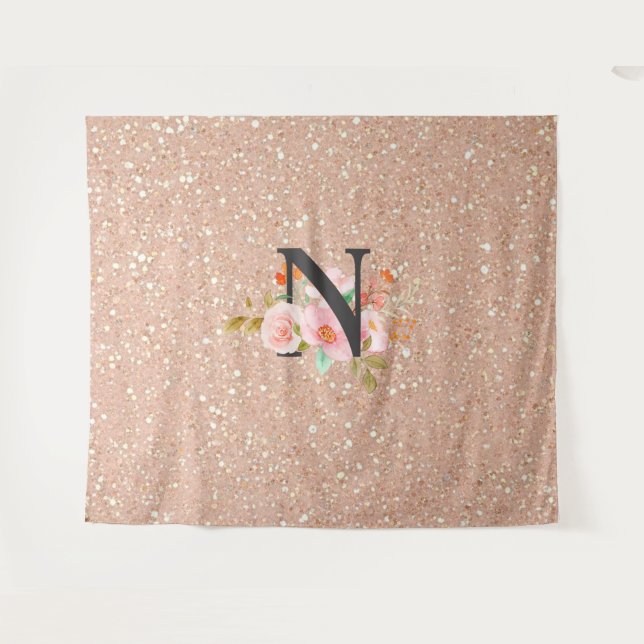 Tenture Lettre N (Devant (Horizontal))