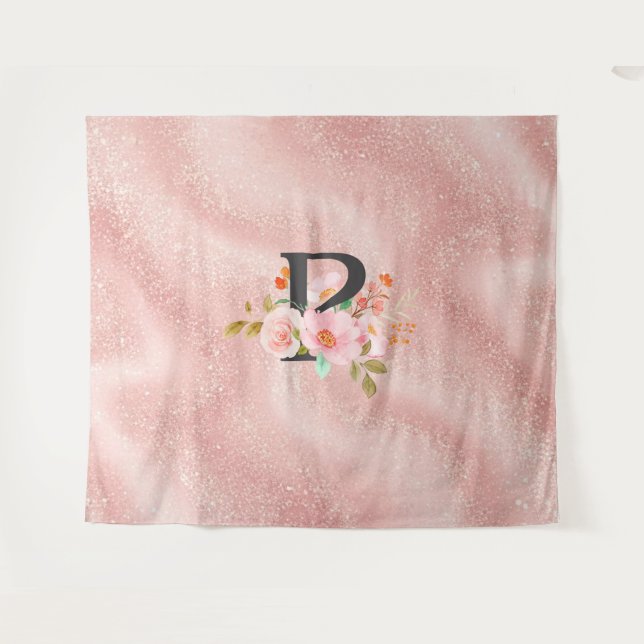 Tenture Lettre P (Devant (Horizontal))