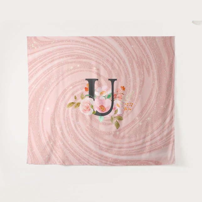Tenture Lettre U (Devant (Horizontal))