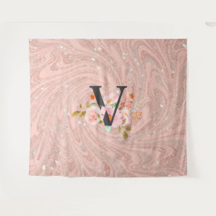 Tenture Lettre V