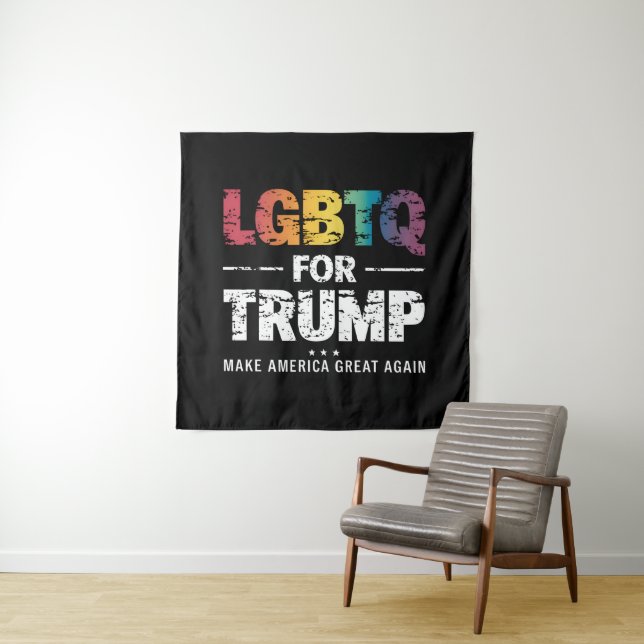 TENTURE LGBTQ POUR TRUMP GAY LESBIAN POUR TRUMP 2024 (En situation)