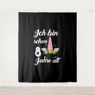 Tenture Licorne, cela fait 8 ans que c'est mon anniversair