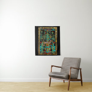 Tenture Lid of Great Tomb of Pakal - Astronaut Palenque