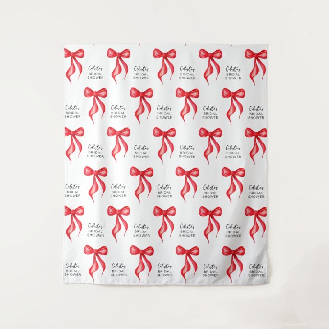 Tenture Lier le noeud Fête des mariées personnalisée Conte (Devant)