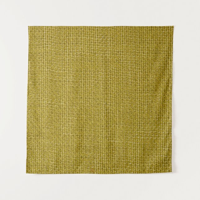 Tenture Lin jaune : Closeup Textured Beauty (Devant)