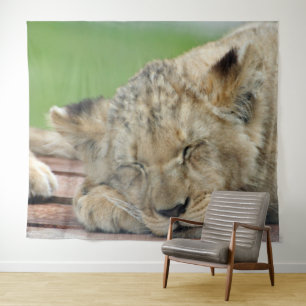 Tenture Lion 014