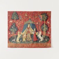 Lion de DAME ET de LICORNE, fleurs d'imaginaire,