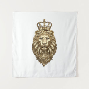 Tenture Lion majestueux