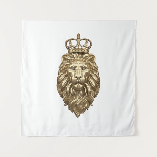 Tenture Lion majestueux (Devant)