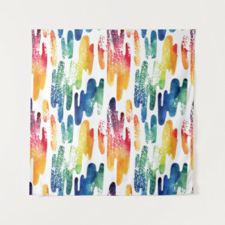 Tenture Liquide : Aquarelle Abstraite moderne.