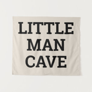 Tenture Little Man Cave Tan Boy Room Salle de jeu Salle de