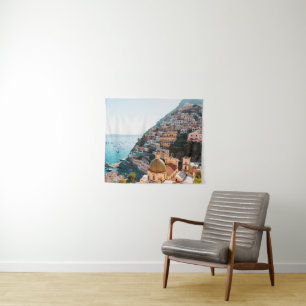 Tenture Littoral Positano Italie, Village de Cliffside