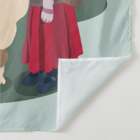 Llama with her little girl wall art