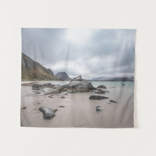 Tenture Lofoten Ramberg Beach (Devant (Horizontal))