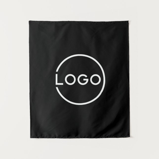 Tenture Logo d'entreprise personnalisé (Devant)