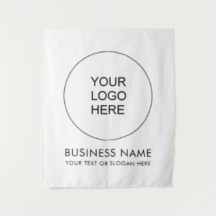 Tenture Logo d'entreprise personnalisé Ajouter un Modèle d