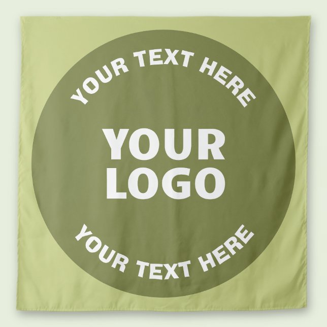 Tenture Logo ou conception téléchargé et texte modifiable  (Créateur téléchargé)