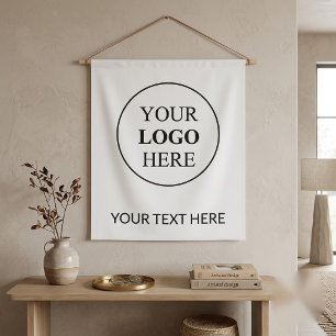 Tenture Logo Promotionnel Personnalisé – Aucune Commande M