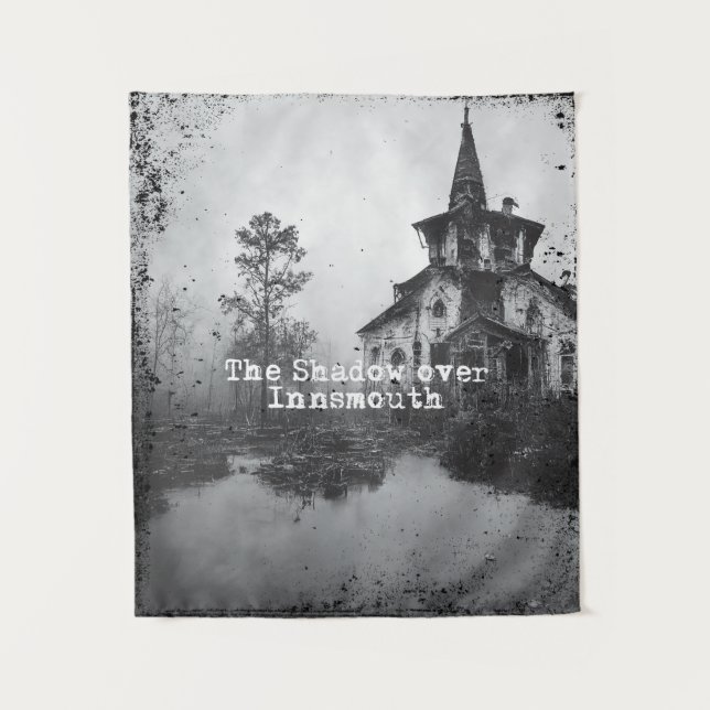 Tenture L'ombre sur l'intérieur Lovecraft Cthulhu Mythos (Devant)