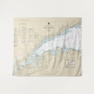 Tenture Long Island Sound Western Part Carte marine