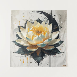 Tenture Lotus en fleur