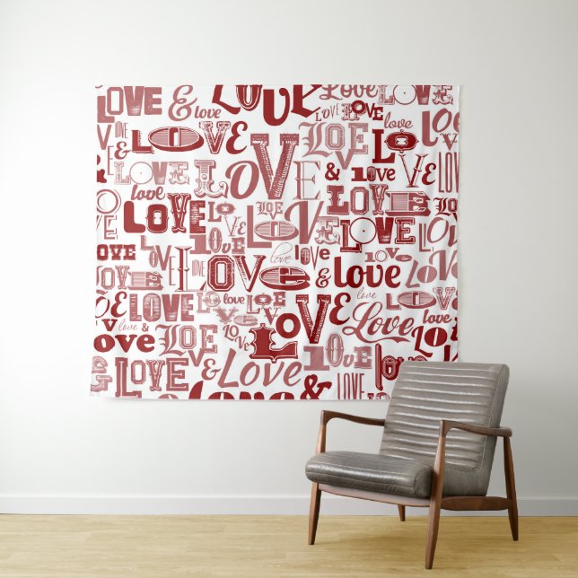 Tenture Love 6 (En situation (horizontale))